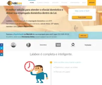 Lalabee.com.br(ESocial) Screenshot