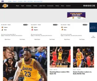 Lalakers.com(NBA) Screenshot