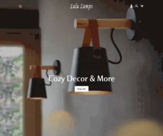 Lalalamps.com(Lala Lamps Store) Screenshot