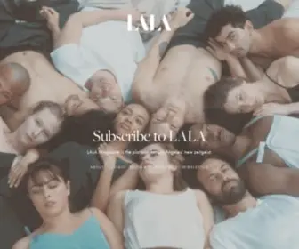 Lalamag.com(LALA Magazine) Screenshot