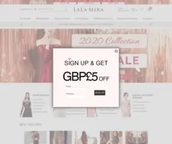Lalamira.co.uk(Formal Dresses 2021) Screenshot