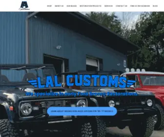 Lalcustoms.com(LAL Customs) Screenshot