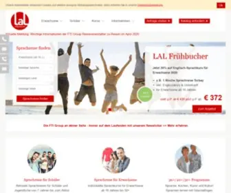 Lal.de(LAL Sprachreisen) Screenshot