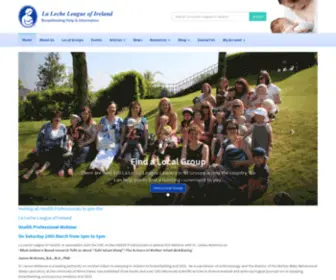 Lalecheleagueireland.com(La Leche League of Ireland) Screenshot