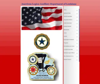 Lalegion-Aux.org(American Legion Auxiliary) Screenshot