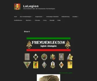 Lalegion.info(La légion) Screenshot