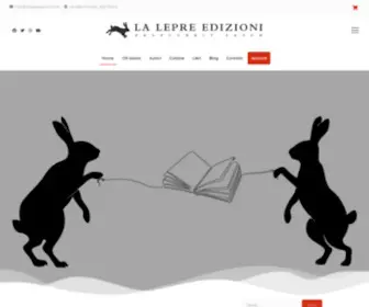 Lalepreedizioni.com(La Lepre Edizioni) Screenshot