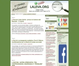 Laleva.org(La Leva di Archimede) Screenshot