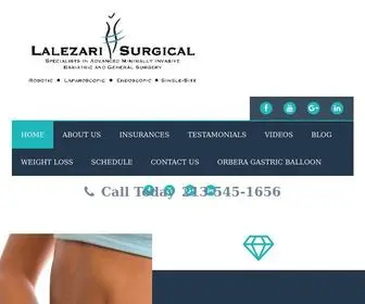 Lalezarisurgical.com(Bariatric Surgery) Screenshot