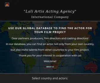 Lali-Artis.com(Forsale Lander) Screenshot