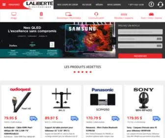 Laliberteelectronique.com(Laliberté Électronique) Screenshot