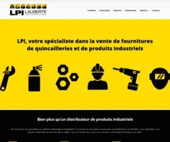 Lalibertepi.com(Accueil Produits industriels) Screenshot