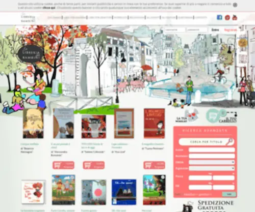 Lalibreriadeibambini.it(La Libreria dei Bambini) Screenshot