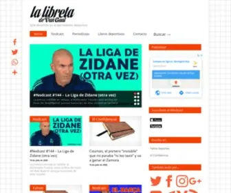 Lalibretadevangaal.com(Lectura crítica de la prensa deportiva española) Screenshot