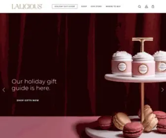 Lalicious.com(Bath and Body Products) Screenshot