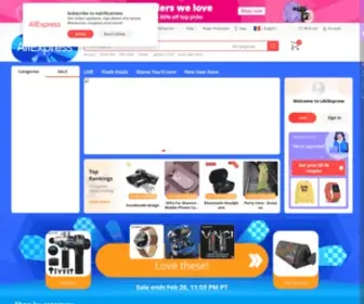 Laliexpress.com(Online Shopping for Popular Electronics) Screenshot