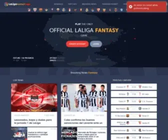Laligafantasymarca.com(Home laliga fantasy marca) Screenshot