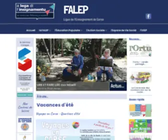 Laligue2B.org(La fédération de Haute) Screenshot