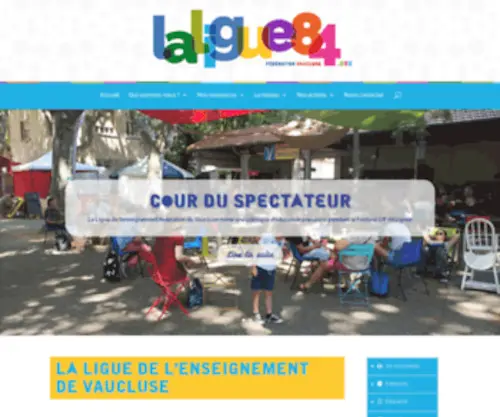 Laligue84.org(La Ligue 84) Screenshot