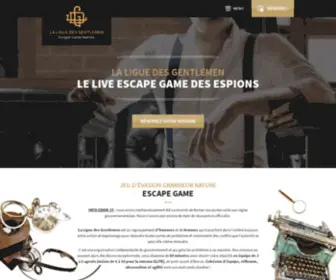 Laliguedesgentlemen.com(La Ligue des Gentlemen) Screenshot