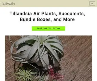 Lalindaflor.com(Beautiful plants for beautiful spaces) Screenshot