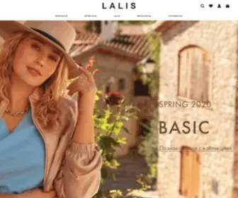 Lalis.ru(модная женская одежда) Screenshot