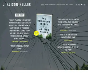 Lalisonheller.com(Alison Heller) Screenshot