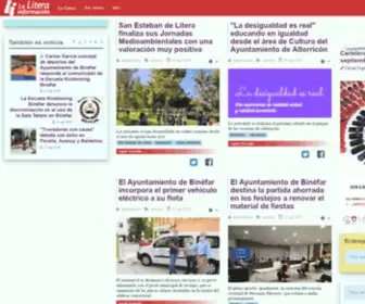 Laliterainformacion.com(Binéfar) Screenshot