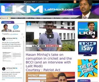 Lalitmodi.com(Lalit) Screenshot