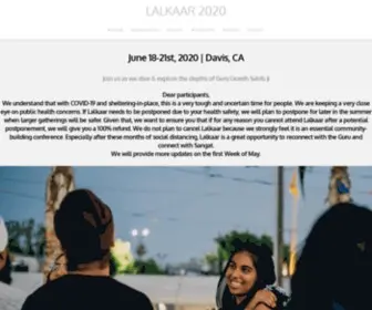 Lalkaar.org(Lalkaar 2021) Screenshot