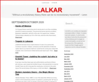 Lalkar.org(Lalkar: home) Screenshot