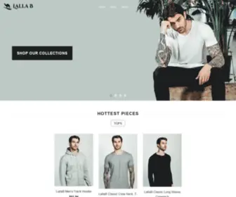 LallABCLothing.com(Best Places to Buy Men’s Fitted Clothes Online) Screenshot