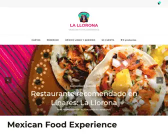 Lallorona.es(Mexican Food Experience) Screenshot