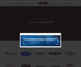 Lallyauto.com(Lally Auto Group) Screenshot