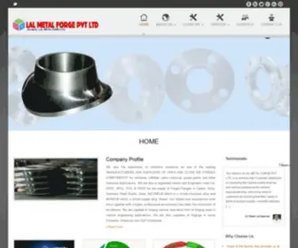 Lalmetalforge.in(Lal Metal Forge) Screenshot