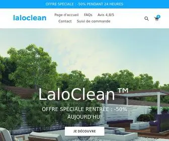 Laloclean.com(Laloclean) Screenshot