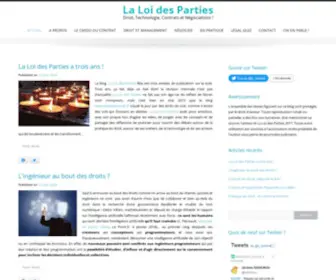 Laloidesparties.fr(Laloidesparties) Screenshot