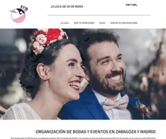 Lalolasevadeboda.net(La Lola se va de Boda) Screenshot