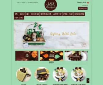 Lalschocolates.com(Lals) Screenshot