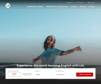 Lalschools.com(Our mission) Screenshot