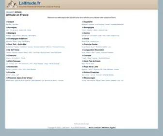 Laltitude.fr(Toutes les altitudes) Screenshot