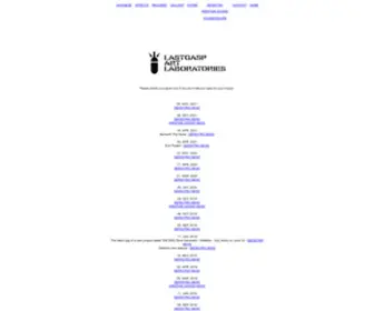 Lalweb.com(Lastgasp art laboratories) Screenshot