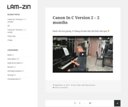 Lam-Zin.com(Lam Zin) Screenshot