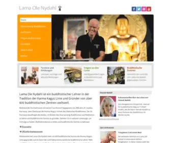 Lama-OLE-Nydahl.de(Lama Ole Nydahl) Screenshot