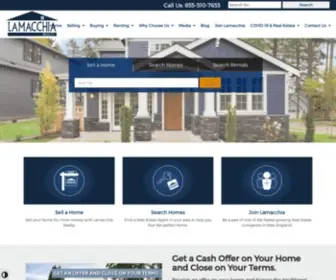 Lamacchiarealty.com(Real Estate Brokerage Serving MA) Screenshot
