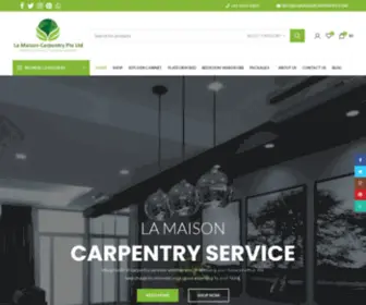 Lamaisoncarpentry.com(La Maison Carpentry) Screenshot