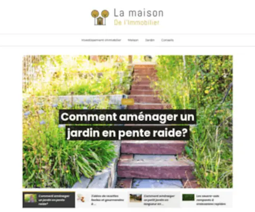 Lamaisondelimmobilier.org(La Maison de l'Immobilier) Screenshot