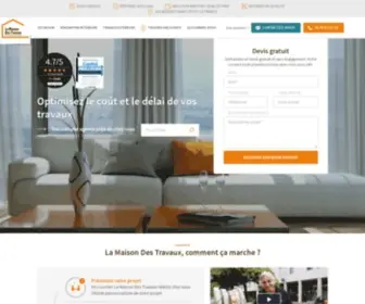 Lamaisondestravaux.com(La Maison Des Travaux) Screenshot