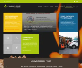 Lamaisondupellet.com(La Maison du Pellet par CPE) Screenshot