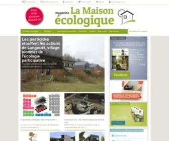 Lamaisonecologique.com(La maison écologique) Screenshot